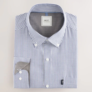 NEW ARRIVALS stripe shirt blue